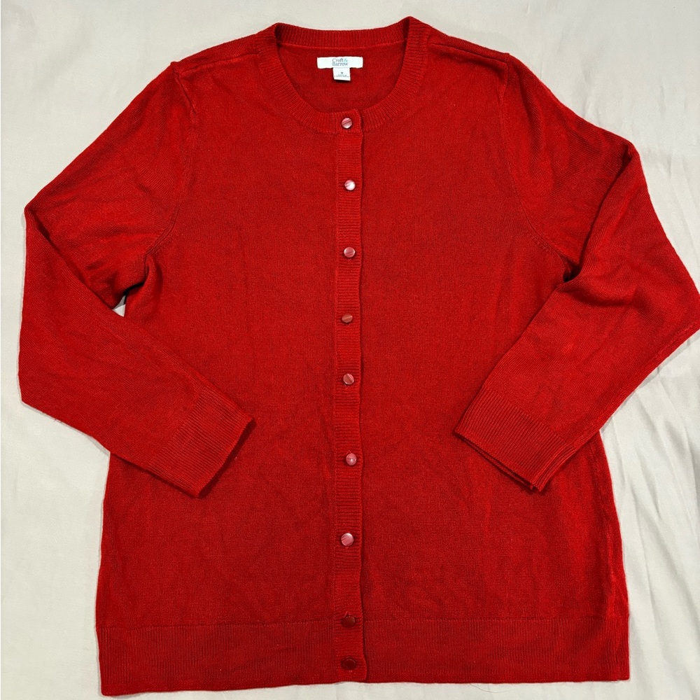 Croft and Barrow- Button Down Sweater